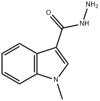 1-METHYL-1H-INDOLE-3-CARBOHYDRAZIDE Structure