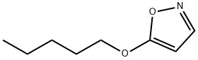 Isoxazole, 5-(pentyloxy)- (9CI) Structure