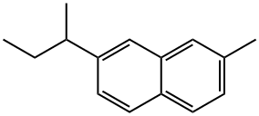 2-methyl-7-(1-methylpropyl)naphthalene Structure