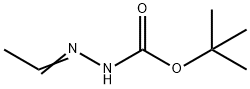 Hydrazinecarboxylic acid, ethylidene-, 1,1-dimethylethyl ester (9CI) Structure