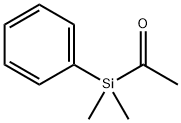 Acetylphenyldimethylsilane Structure