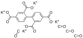 테트라포타슘4,4'-카르보닐비스프탈레이트 구조식 이미지