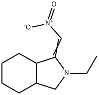 2-ethyloctahydro-1-(nitromethylene)-1H-isoindole Structure