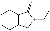 2-에틸옥타하이드로-1H-이소인돌-1-온 구조식 이미지