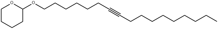 2-(7-Heptadecynyloxy)tetrahydro-2H-pyran Structure