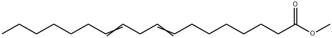 8,11-옥타데카디에노산,메틸에스테르 구조식 이미지