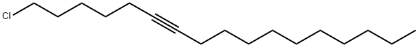 1-Chloro-6-heptadecyne Structure