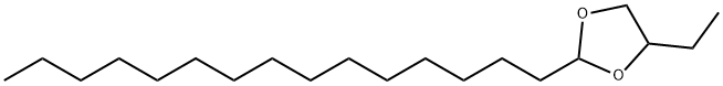 4-Ethyl-2-pentadecyl-1,3-dioxolane Structure