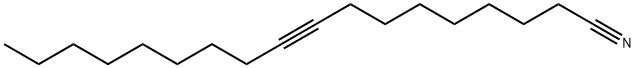 9-Octadecynenitrile Structure