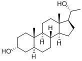 5-ALPHA-PREGNAN-3-ALPHA, 20-BETA-DIOL Structure