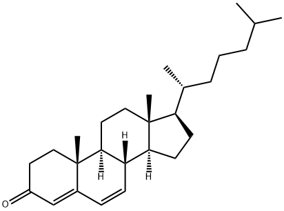 4,6-CHOLESTADIEN-3-ONE 구조식 이미지