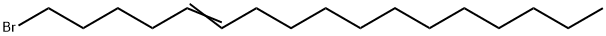 1-Bromo-5-heptadecene Structure