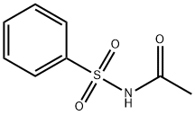N-(benzenesulfonyl)acetamide Structure