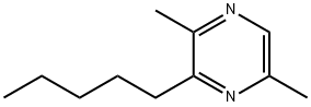 Пиразин, 2,5-диметил-3-пентил- (9CI) структурированное изображение