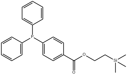 4-DIPHENYLPHOSPHANYL-BENZOIC ACID 2-TRI& Structure