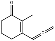 2-Cyclohexen-1-one, 2-methyl-3-(1,2-propadienyl)- (9CI) Structure