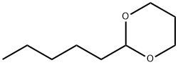 2-펜틸-1,3-디옥산 구조식 이미지