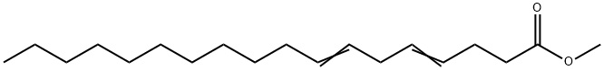 4,7-Octadecadienoic acid methyl ester Structure