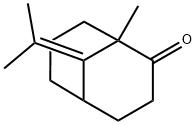 1-Methyl-9-(1-methylethylidene)bicyclo[3.3.1]nonan-2-one Structure