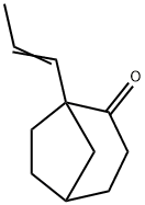 1-(1-Propenyl)bicyclo[3.2.1]octan-2-one Structure