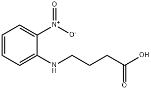 4-[(2-NITROPHENYL)AMINO]BUTANOIC ACID Structure