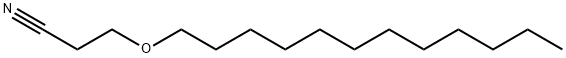 3-(dodecyloxy)propiononitrile Structure