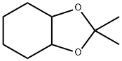 1,3-Benzodioxole,  hexahydro-2,2-dimethyl- 구조식 이미지
