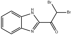 2-(DIBROMOACETYLBENZIMIDAZOLE하이드로브롬산염 구조식 이미지
