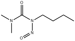 1-butyl-3,3-dimethyl-1-nitrosourea 구조식 이미지