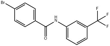 4-bromo-N-[3-(trifluoromethyl)phenyl]benzamide Structure