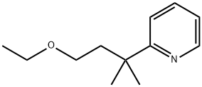 2-(3-Ethoxy-1,1-dimethylpropyl)pyridine Structure