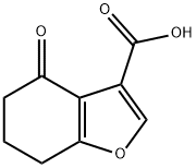 4-OXO-4,5,6,7-TETRAHYDROBENZO[B]FURAN-3-CARBOXYLIC ACID 구조식 이미지