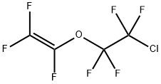 (2-클로로-1,1,2,2-테트라플루오로에톡시)트리플루오로에틸렌 구조식 이미지