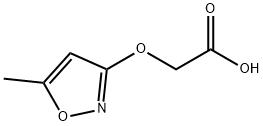 아세트산,[(5-메틸-3-이속사졸릴)옥시]-(9CI) 구조식 이미지