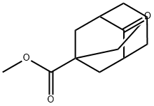 4-Oxoadamantane-1-carboxylic acid methyl ester Structure