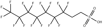 3,3,4,4,5,5,6,6,7,7,8,8,9,9,9-Pentadecafluoro-1-nonanesulfonic acid Structure