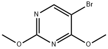 5-BROMO-2,4-DIMETHOXYPYRIMIDINE Structure