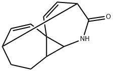 6-Azatetracyclo[6.5.0.01,7.04,11]trideca-2,12-dien-5-one Structure