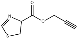 4-티아졸카르복실산,4,5-디히드로-,2-프로피닐에스테르(9CI) 구조식 이미지