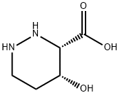 3-Pyridazinecarboxylic acid, hexahydro-4-hydroxy-, (3S,4R)- (9CI) Structure