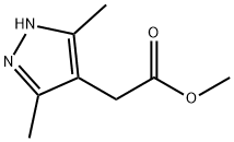 METHYL (3,5-DIMETHYL-1H-PYRAZOL-4-YL)ACETATE Structure