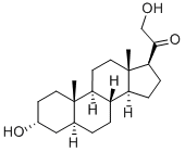 21-HYDROXYALLOPREGNANOLONE Structure