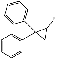 1,1'-(2-Fluorocyclopropylidene)bisbenzene Structure