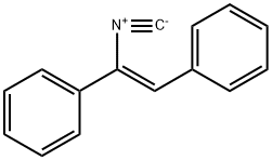 1,1'-[(Z)-1-Isocyano-1,2-ethenediyl]bisbenzene Structure