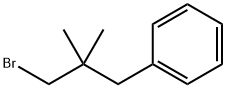 (3-Bromo-2,2-dimethylpropyl)benzene Structure