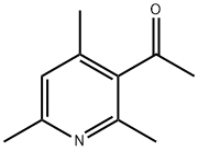 3-Acetyl-2,4,6-trimethylpyridine  구조식 이미지