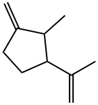 1-Methylene-2-methyl-3-isopropenylcyclopentane Structure