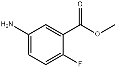 메틸5-아미노-2-플루오로벤조에이트 구조식 이미지