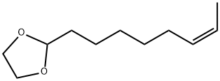 2-[(6Z)-6-Octenyl]-1,3-dioxolane 구조식 이미지