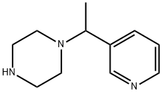 Piperazine, 1-[1-(3-pyridinyl)ethyl]- (9CI) Structure